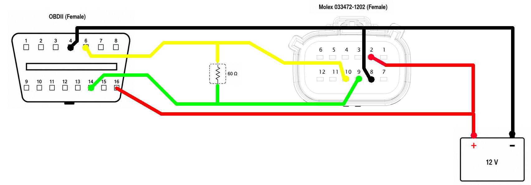 Standalone battery wiring schematic